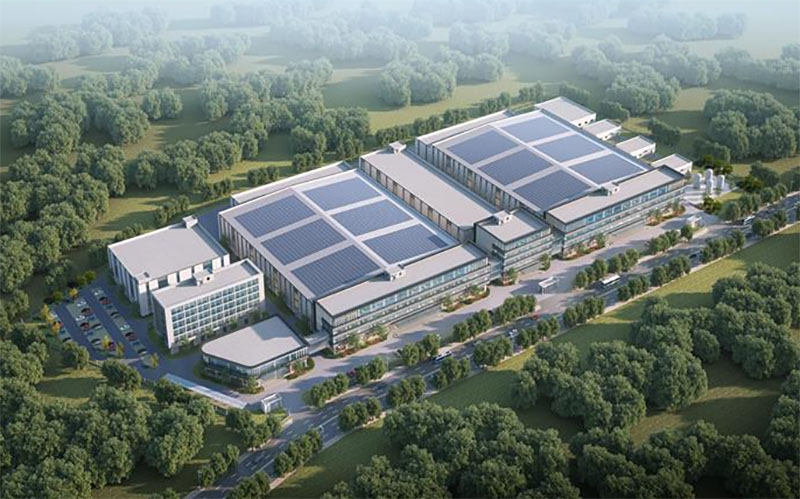 云和首條晶圓產(chǎn)線主廠房封頂，百億級“芯”引擎全面加速！